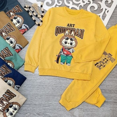 بلوز شلوار پسرانه کد 135778 - خرید ست بلوز شلوار پسرانه عمده