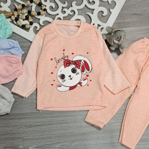 بلوز شلوار دخترانه کد 135779 - خرید ست بلوز شلوار دخترانه عمده