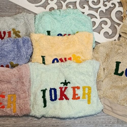 هودی تک موهر دخترانه کد 136092 - خرید کاپشن و هودی دخترانه عمده