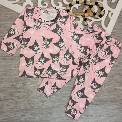 نوزادی بلوز شلوار کد 136093 - خرید ست بلوز شلوار دخترانه عمده