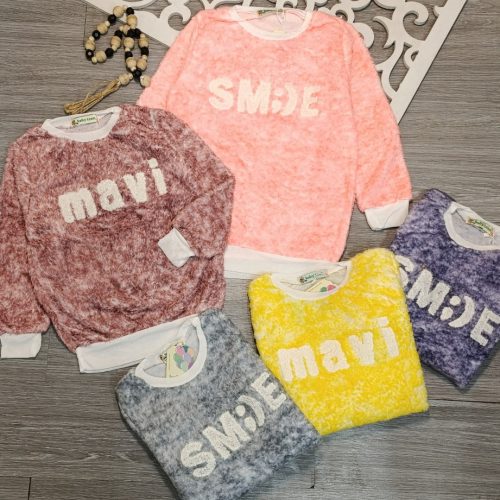 بلوز تک دخترانه پولیشی گلدوزی کد 136097 - خرید بلوز تک دخترانه عمده