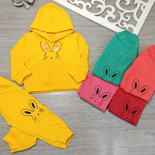 هودی شلوار دخترانه داخل کرک دار کد 136522 - خرید کاپشن و هودی دخترانه عمده