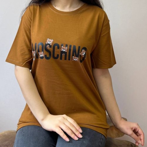 نیم لانگ چاپ تدی موسچینو کد 136444 - خرید تاپ و تیشرت زنانه عمده