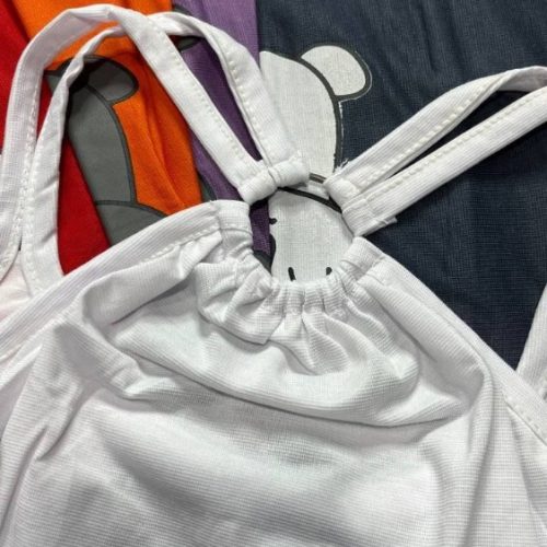 تاپ پشت حلقه کوالا کد 136576 - خرید تاپ و تیشرت زنانه عمده