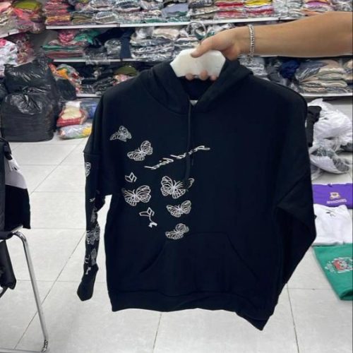 هودی پروانه کد 138933 - خرید کاپشن و هودی زنانه عمده