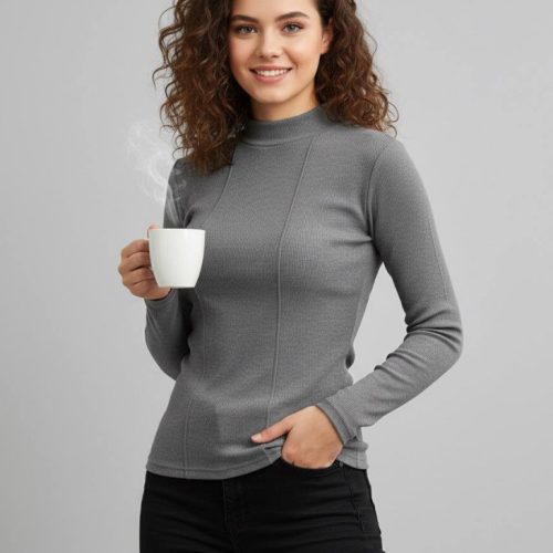 بلوز بیسیک جلو دوخت کد 136833 - خرید بلوز تک زنانه عمده