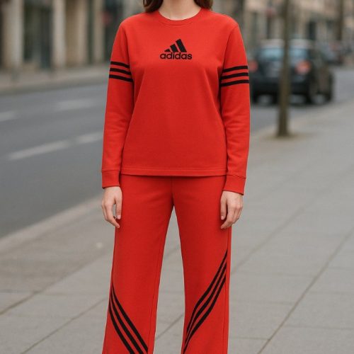 ست ادیداس کد 136864 - خرید ست تیشرت شلوار زنانه عمده