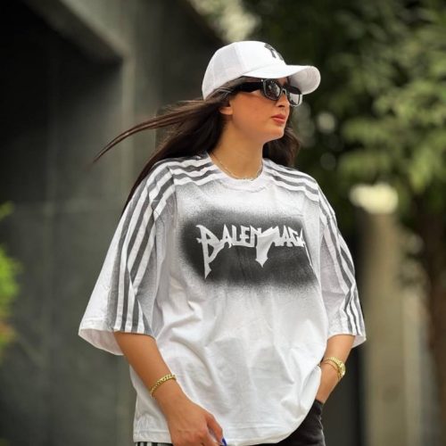 ست پیستولری کد 137375 - خرید ست تیشرت شلوار زنانه عمده