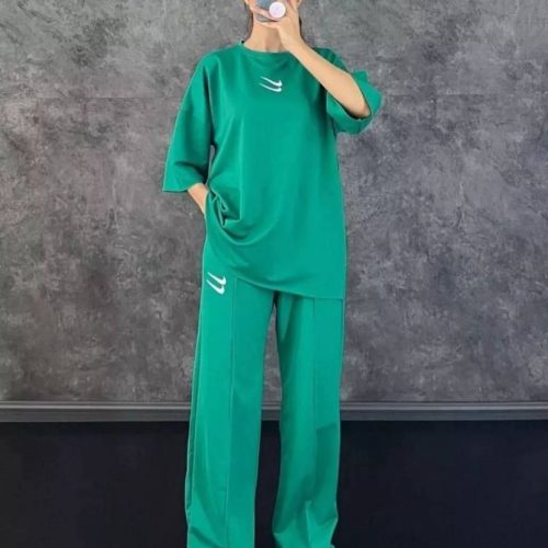 خرید عمده تیشرت شلوار دبل نایک - ست تیشرت شلوار زنانه عمده