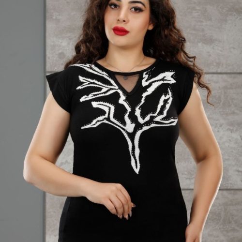 خرید عمده تیشرت ویسکوز سینه تور - تاپ و تیشرت زنانه عمده