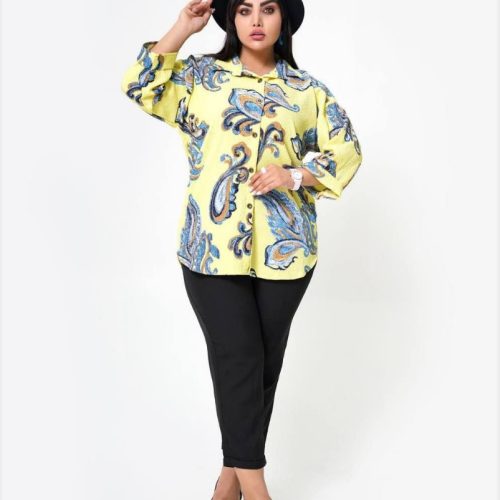 فروش عمده مانتو طرح ترمه کد 132440