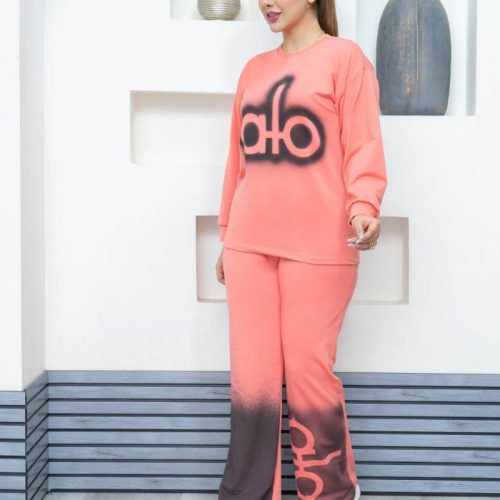 فروش عمده ست aloپیستولری بلوز شلوار بگ کد 132950