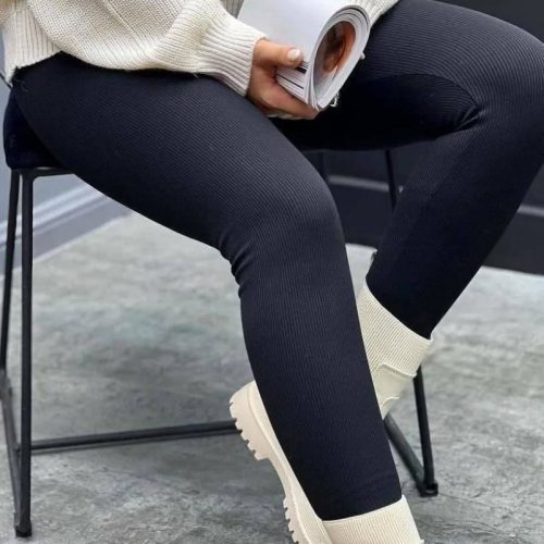 لگ کمر گنی تو‌کرکی کد 134013 - خرید شلوار زنانه عمده