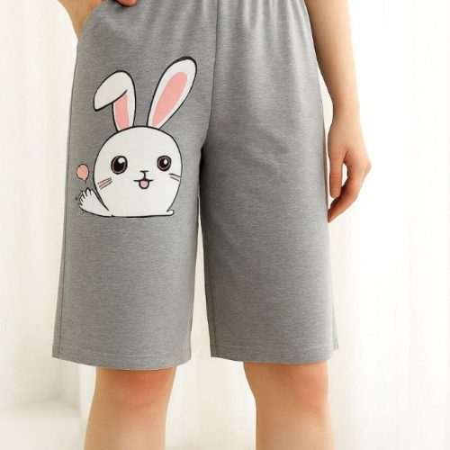 شلوارک چاپ عروسکی کد 134135 - خرید شلوار زنانه عمده