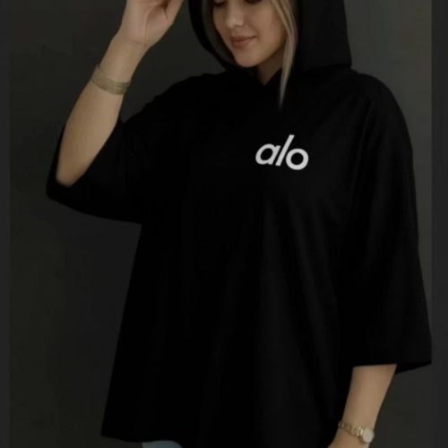 باکسی کلاهدار لبوبو کد 134675 - خرید تاپ و تیشرت زنانه عمده