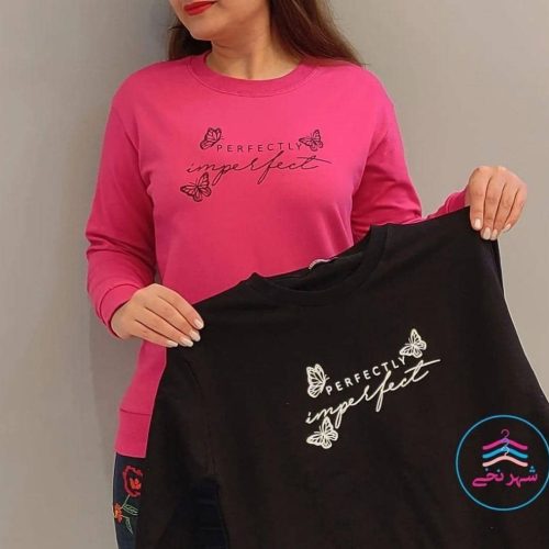 بلوز آستین دار کد 134835 - خرید بلوز تک زنانه عمده