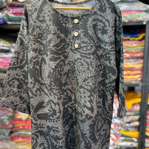 تونیک طرح دار قواره بزرگ کد 135826 - خرید تونیک زنانه عمده