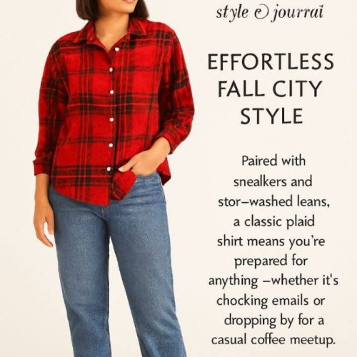 مانتو شگت چهارخونه کد 136158 - خرید مانتو زنانه عمده