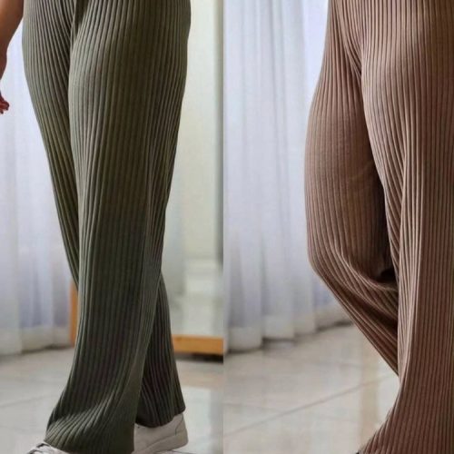 شلوار دامنی قواره دار کد 137075 - خرید شلوار زنانه عمده