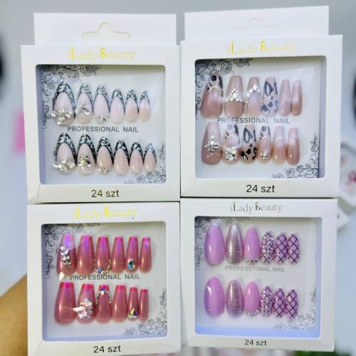 ناخن مصنوعی لیدی بیوتی کد 137550 - خرید بهداشت و زیبایی ناخن عمده