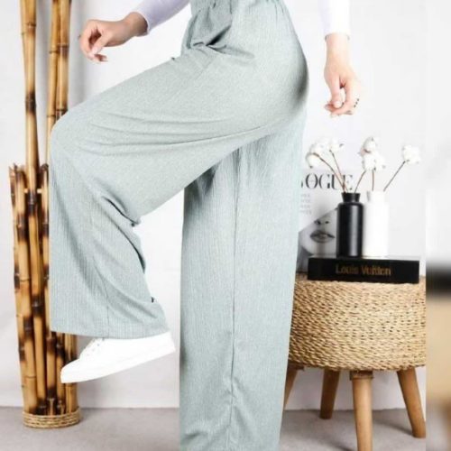 شلوار دامنی زنانه کریشه کد 134473 - خرید شلوار زنانه عمده