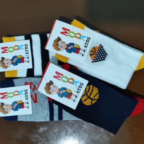 جوراب بچگانه در طرح های مختلف کد 138077 - خرید مراقبت بدن عمده