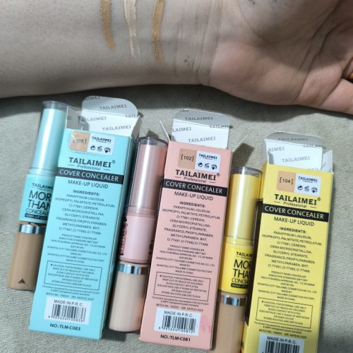 کانسیلر دوطرفه تایلامی یک سر مایع یک سر جامد کد 138508 - خرید آرایشی چشم عمده