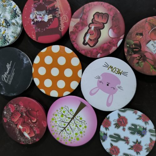 آینه جیبی دو طرفه کد 139948 - خرید ابزار آرایشی عمده