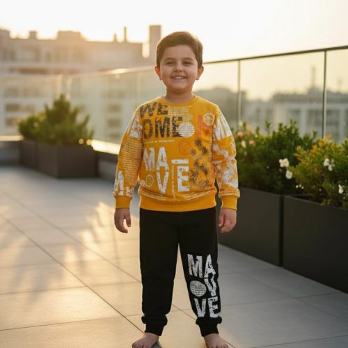 بلوز شلوار پسرانه کد 135387 - خرید ست بلوز شلوار پسرانه عمده