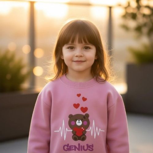 بلوز تک چاپ میکس کد 135393 - خرید بلوز تک دخترانه عمده