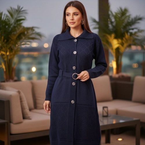 مانتوبافت کد 135423 - خرید مانتو زنانه عمده