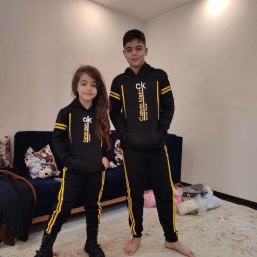 هودی شلوار مشکی ck