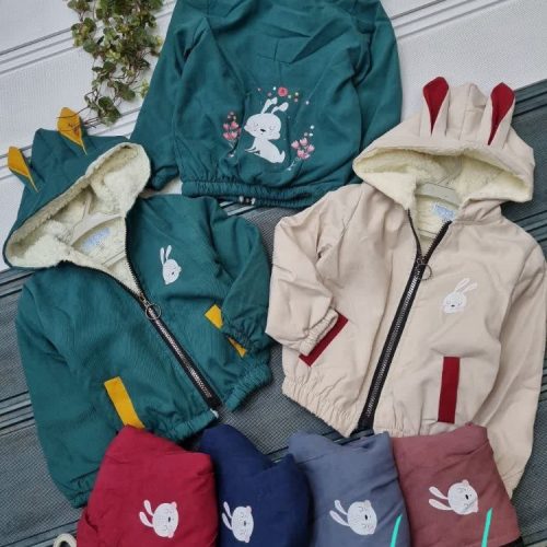 سوئی شرت میکرو داخل خز دخترانه کد 138875 - خرید کاپشن و هودی دخترانه عمده