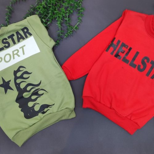 بلیز سه نخ داخل خز دار کد 136352 - خرید بلوز تک پسرانه عمده