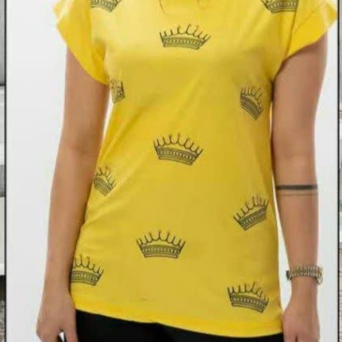 تیشرت آستین سرخود در ۱۰ رنگ فروش عمده پوشاک