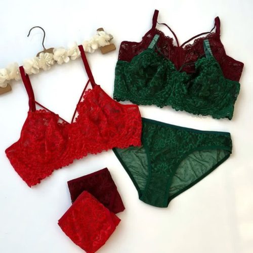 ست فنردار کد 136150 - خرید شورت و سوتین زنانه عمده