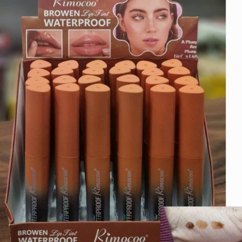 خرید عمده تینت لب قهوه ای ریموکو - آرایشی لب عمده