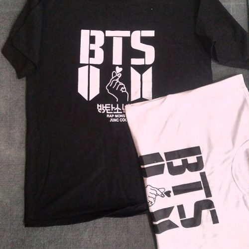 تیشرت لانگ BTS فروش عمده پوشاک