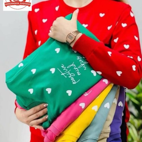 خرید عمده بلوز قلبی