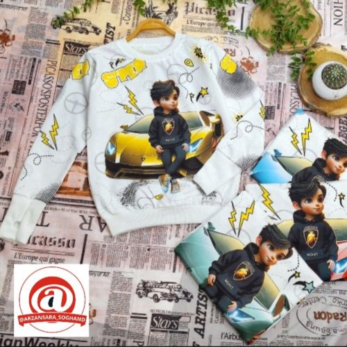 خرید عمده بلوز پسرانه فینگردار