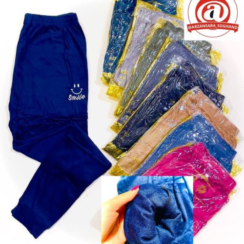 خرید عمده شلوار مخمل لبخند داخل کرک