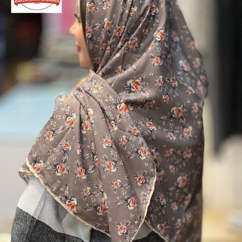 خرید عمده روسری نخی گلریز دست دوز