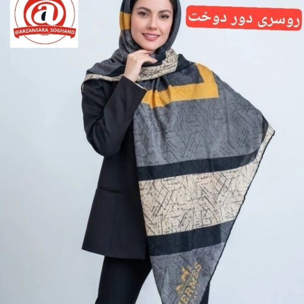 خرید عمده روسری دوردوخت قواره ۱۳۰