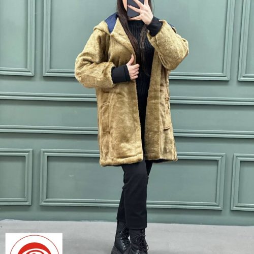 خرید عمده پالتو تدی کلاهدار