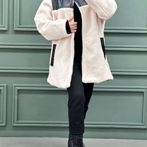 خرید عمده پالتو تدی زنانه