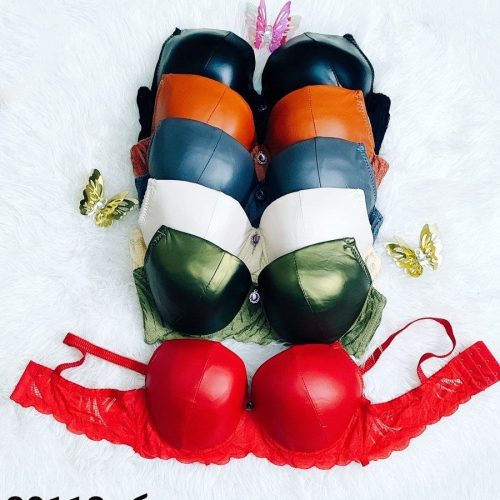 خرید عمده سوتین اسفنجی جکدار رویه چرم