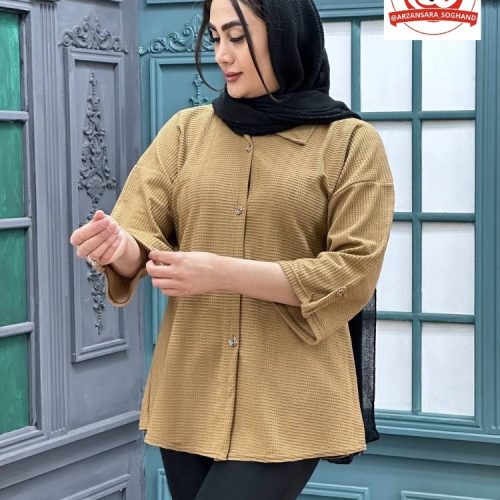خرید عمده مانتو تونیک مراکشی آستین سه ربع - شلوار و ساپورت زنانه عمده