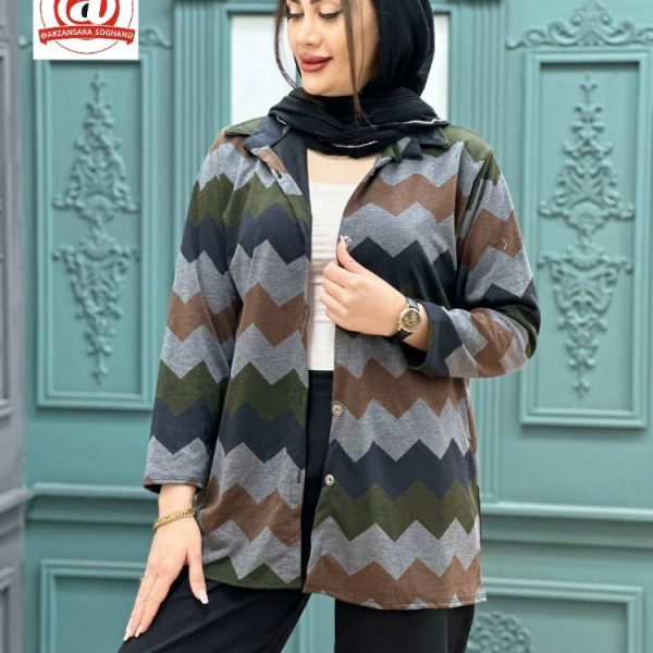 خرید عمده تونیک مانتویی نانسی - تونیک زنانه عمده