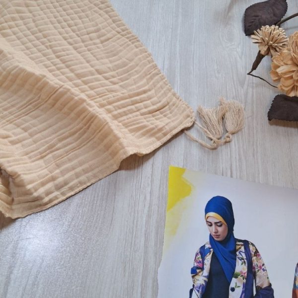 فروش عمده شال نخی پلیسه - شال و روسری زنانه عمده