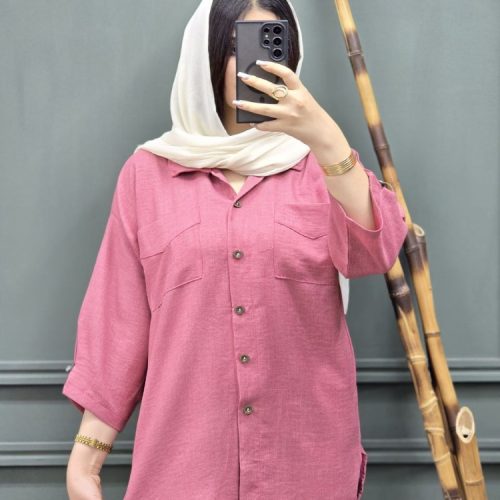 خرید عمده مانتو شانتون دوجیب - مانتو زنانه عمده